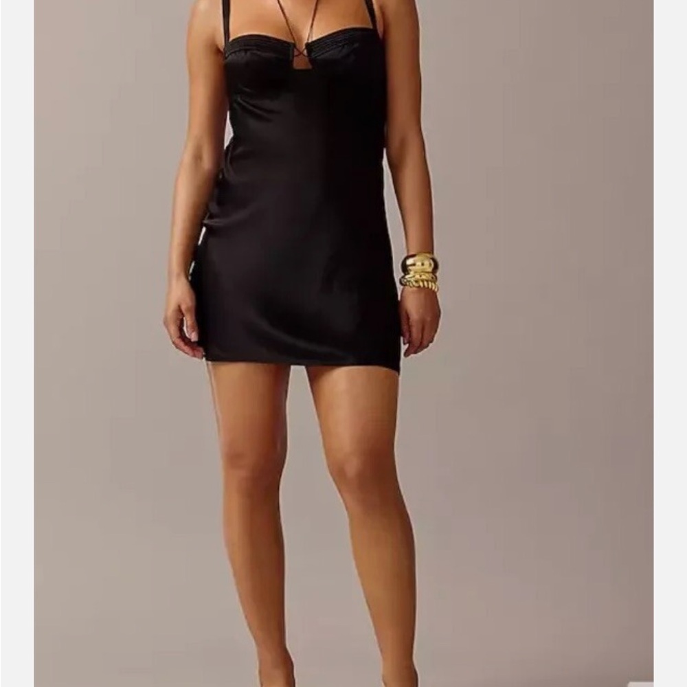 Anna October Black Chemise Sweetheart Neckline